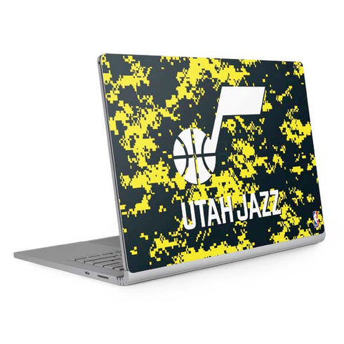 NBA Utah Jazz Grey Digi Camo Surface Book 2 15in Skin